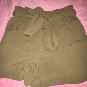 green army shorts